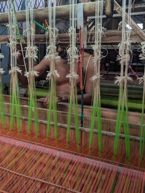 Home Most people see the garment.
We see the loom, the threads, the shuttle, and the hands that bring them all together.
Because that's where the real story begins. 🤍