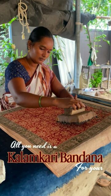 Home All you need is a Kalamkari bandana to elevate your beautiful hair. Crafted with intricate hand-printed motifs and timeless heritage art, it’s the perfect touch of traditional charm for your everyday look. Bring home the art of elegance with Kalakriti.
DM to get yours 🩷
.
#chalreychalreywaal❤️ #kalamkari #qalasiti #indiancraftsmanship