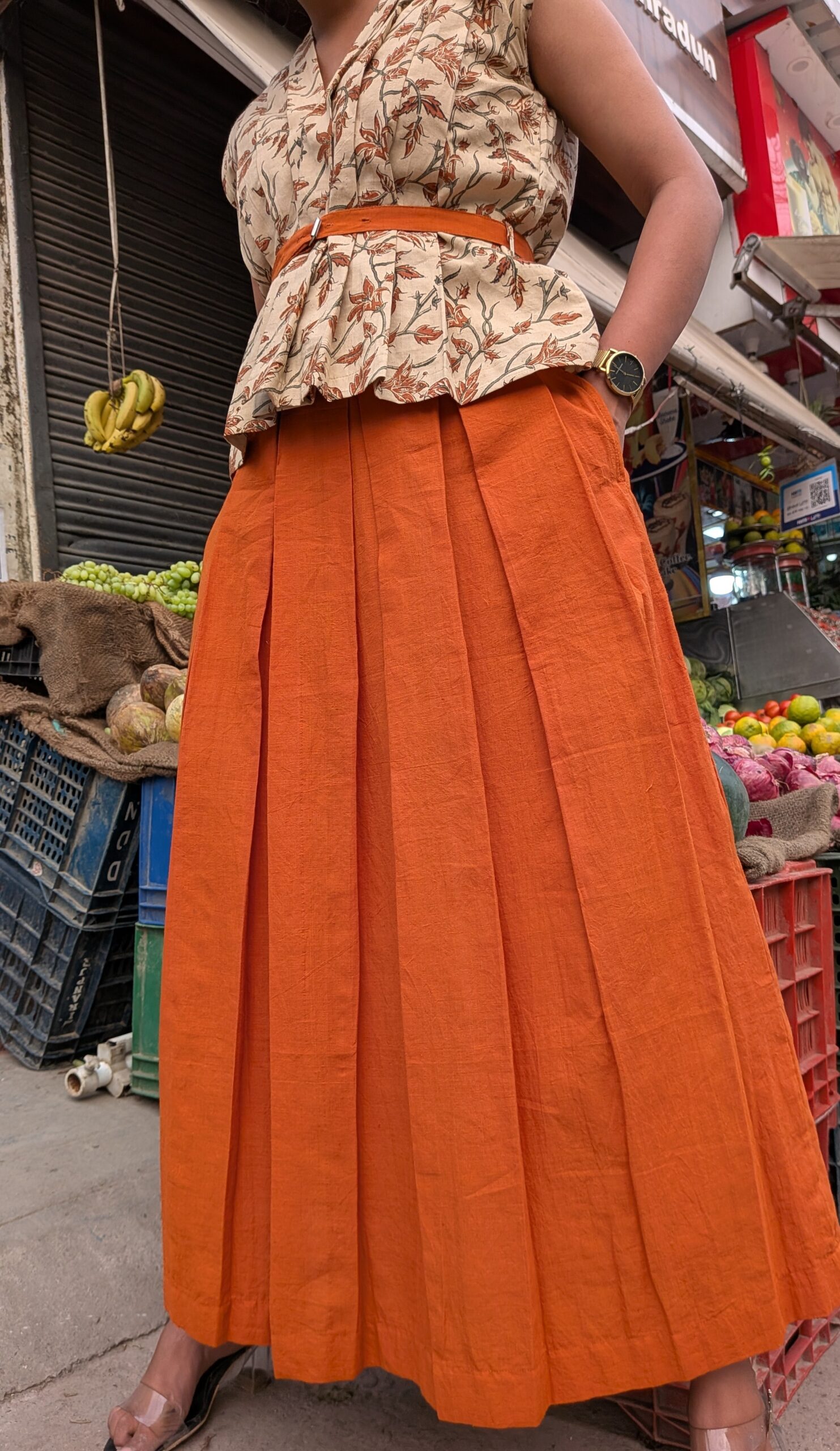 kesari skirt set kesari skirt set