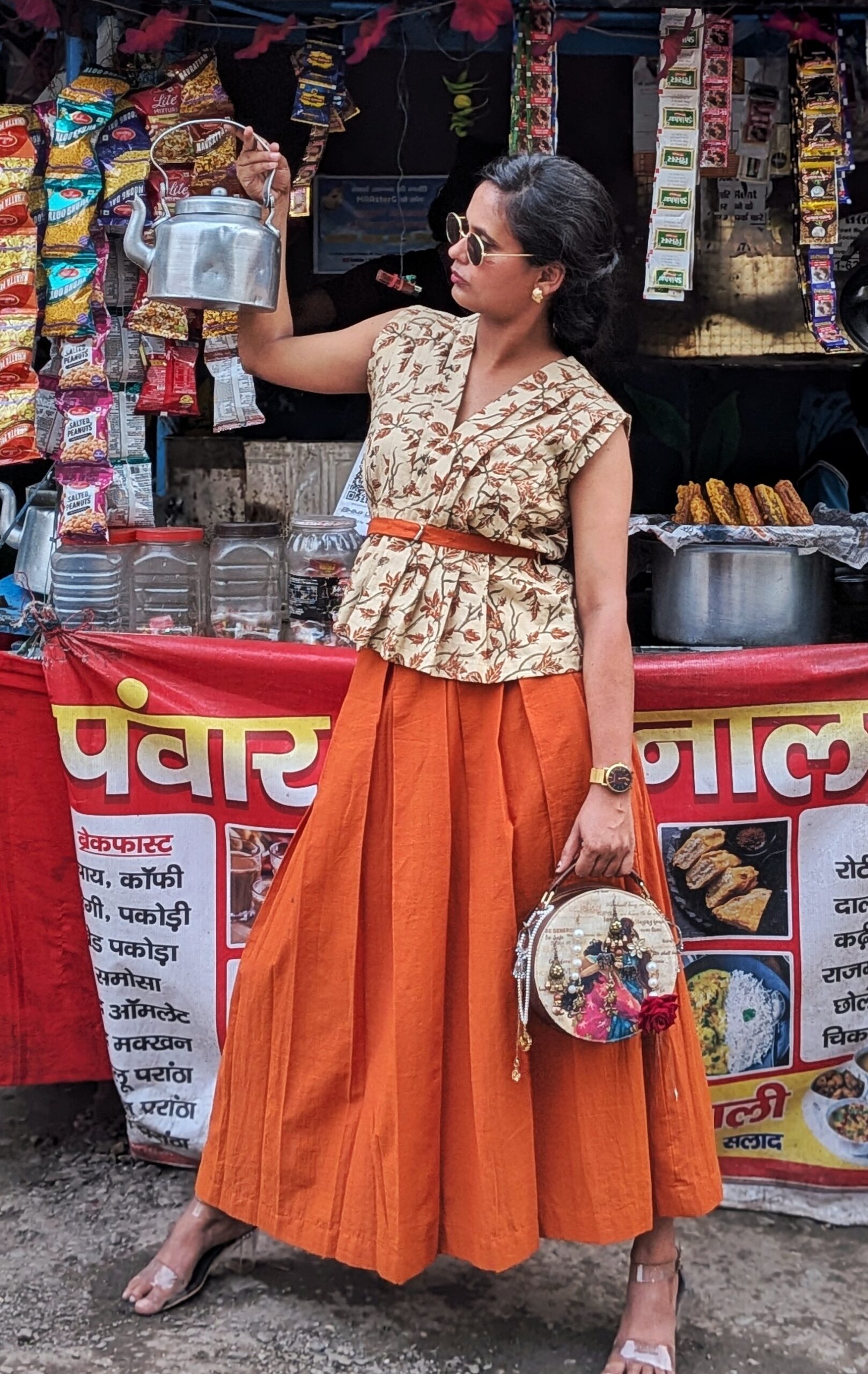 kesari skirt set kesari skirt set