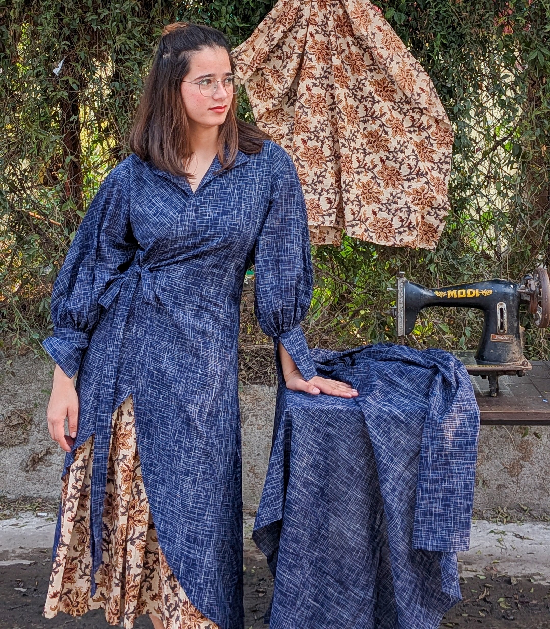 indira wrap dress indira wrap dress